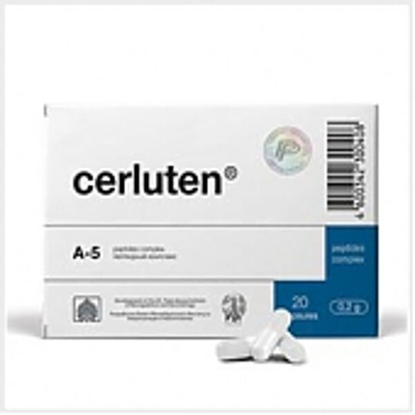 CERLUTEN® galvas smadzenēm 20 kapsulas